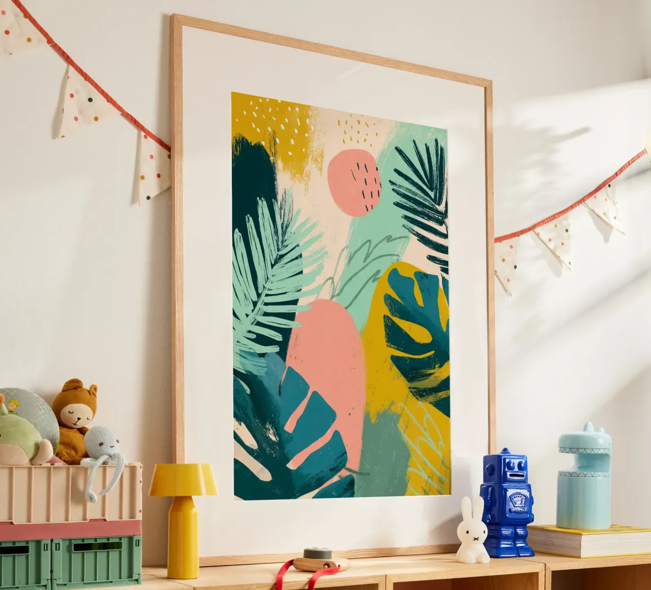 Abstract Jungle Playground carta hahnemühle da Colormenta