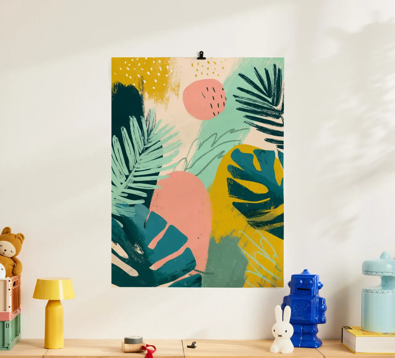 Abstract Jungle Playground carta hahnemühle da Colormenta