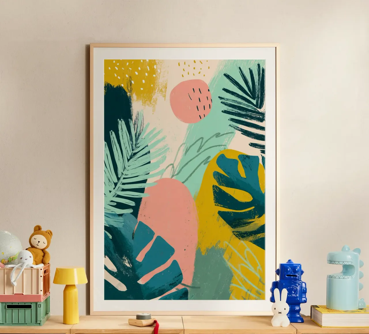 Abstract Jungle Playground carta hahnemühle da Colormenta