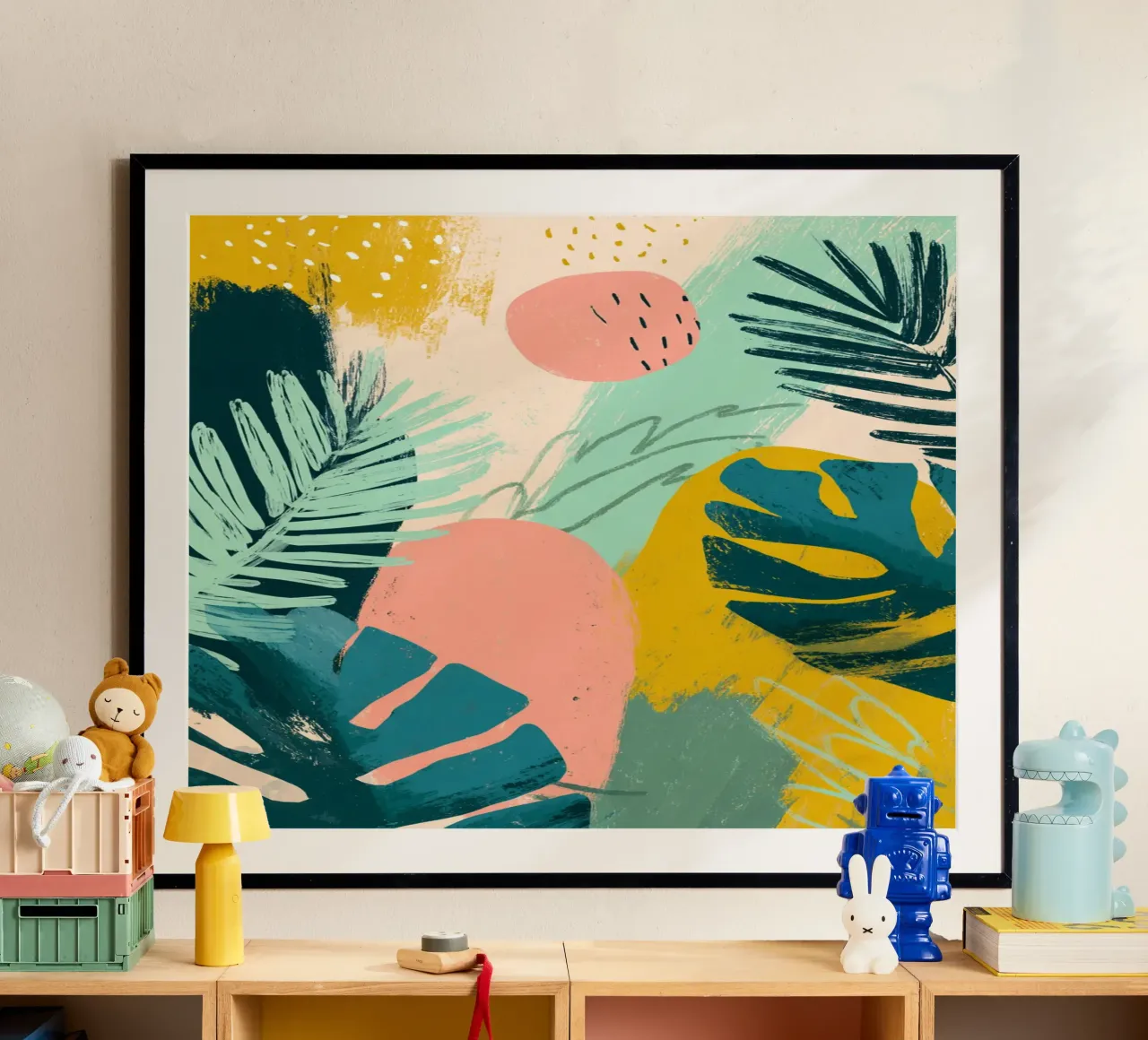 Abstract Jungle Playground carta hahnemühle da Colormenta