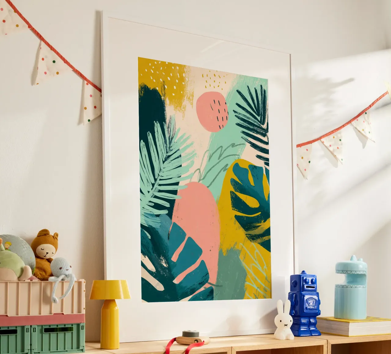 Abstract Jungle Playground carta hahnemühle da Colormenta