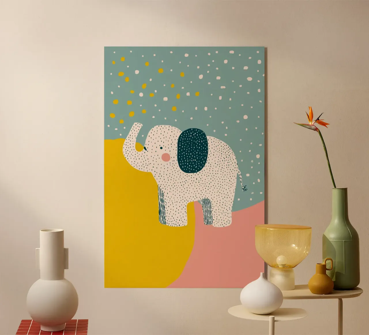 Tiny Elephant Parade plexiglass da wonderfolk