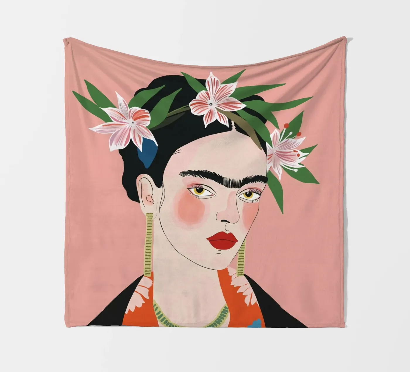 Frida coperta in pile da ArtsySesta