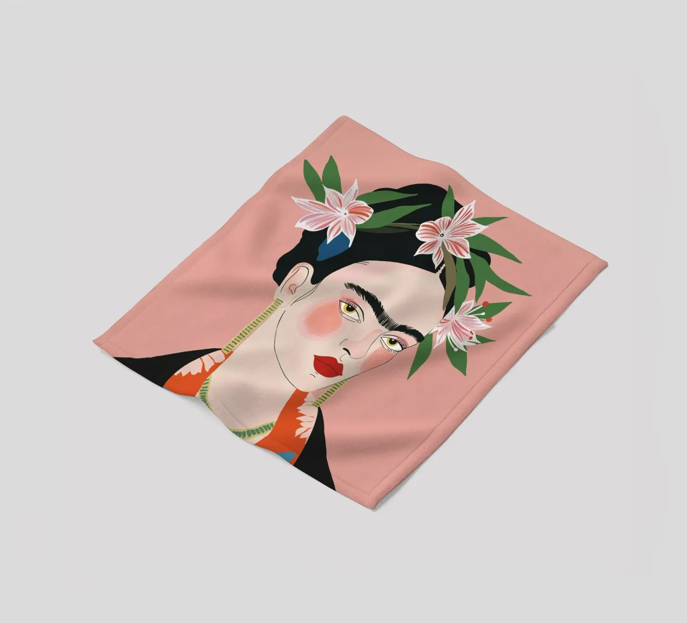 Frida coperta in pile da ArtsySesta