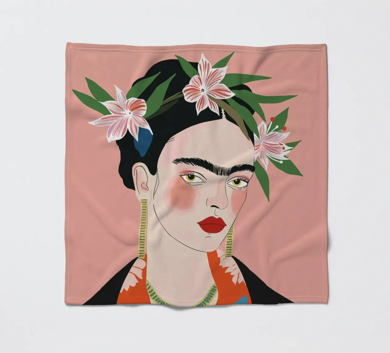 Frida coperta in pile da ArtsySesta