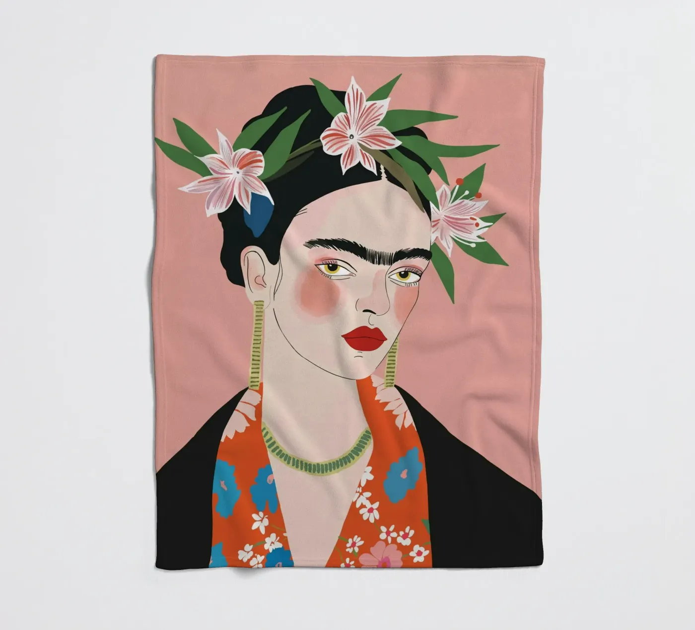 Frida coperta in pile da ArtsySesta