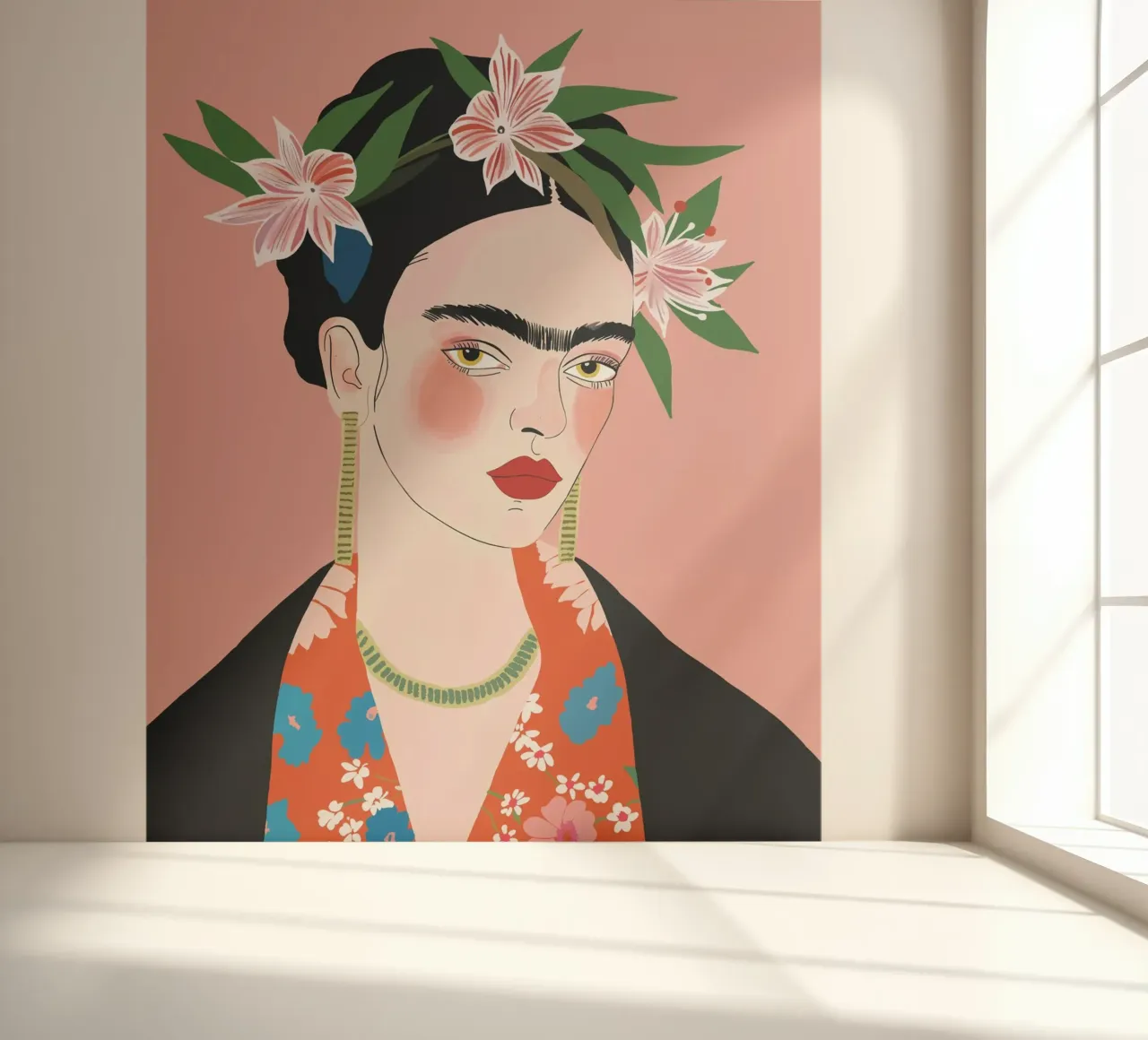 Frida fotobehang van ArtsySesta