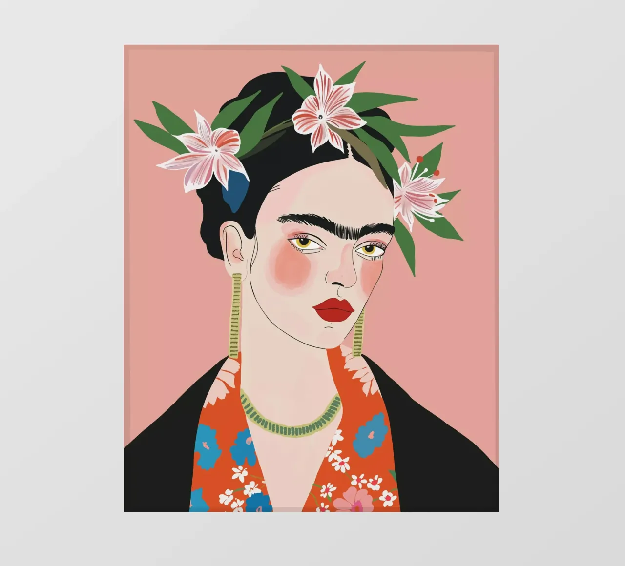 Frida fotobehang van ArtsySesta