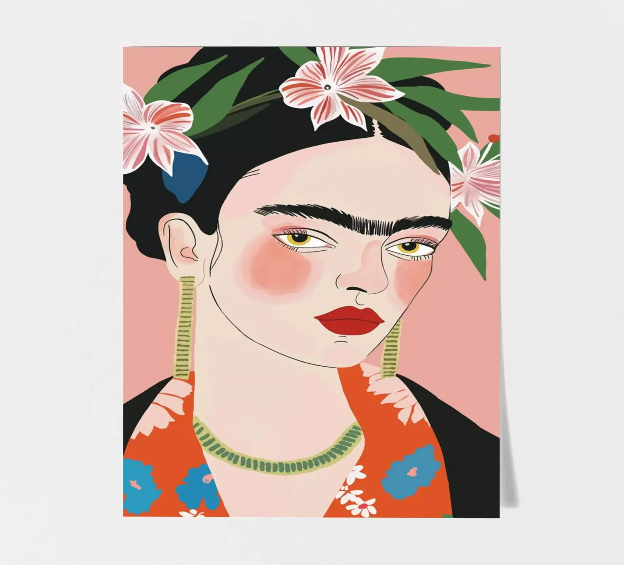 Frida sticker sheet by ArtsySesta