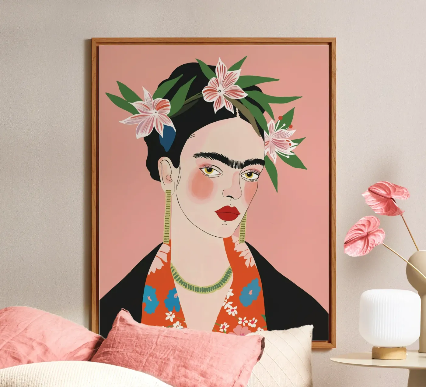 Frida alluminio dibond da ArtsySesta