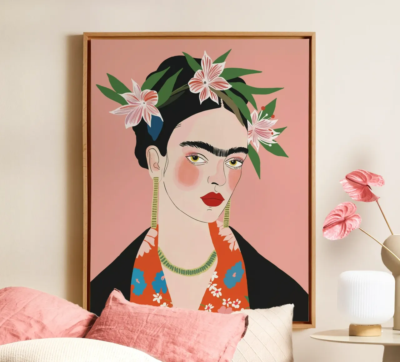 Frida canvas van ArtsySesta