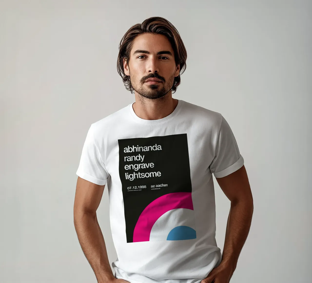 Abhinanda, Randy, Engrave t-shirt da Stephan Kochs