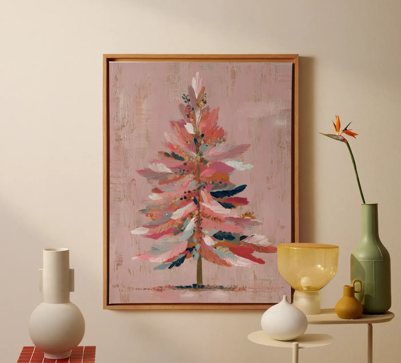 Blush Pine Leinwand von velvetstudio