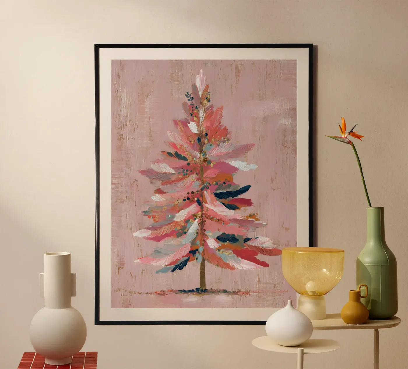 Blush Pine poster by velvetstudio