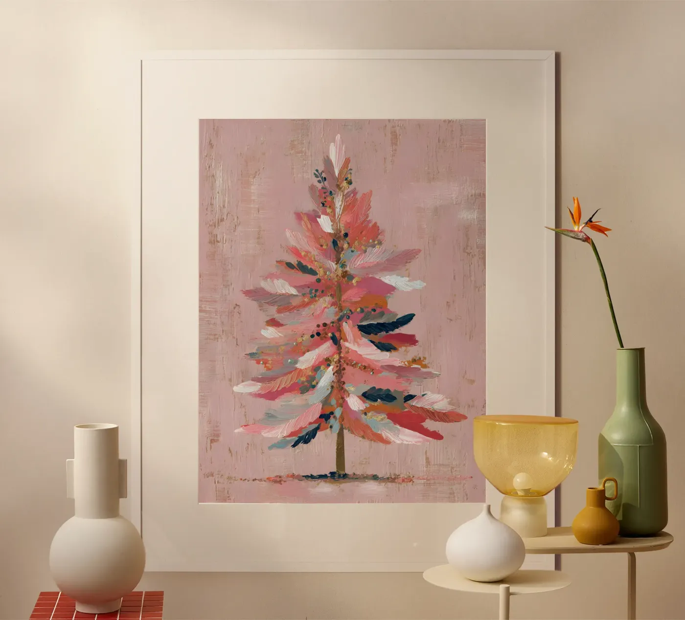 Blush Pine poster by velvetstudio