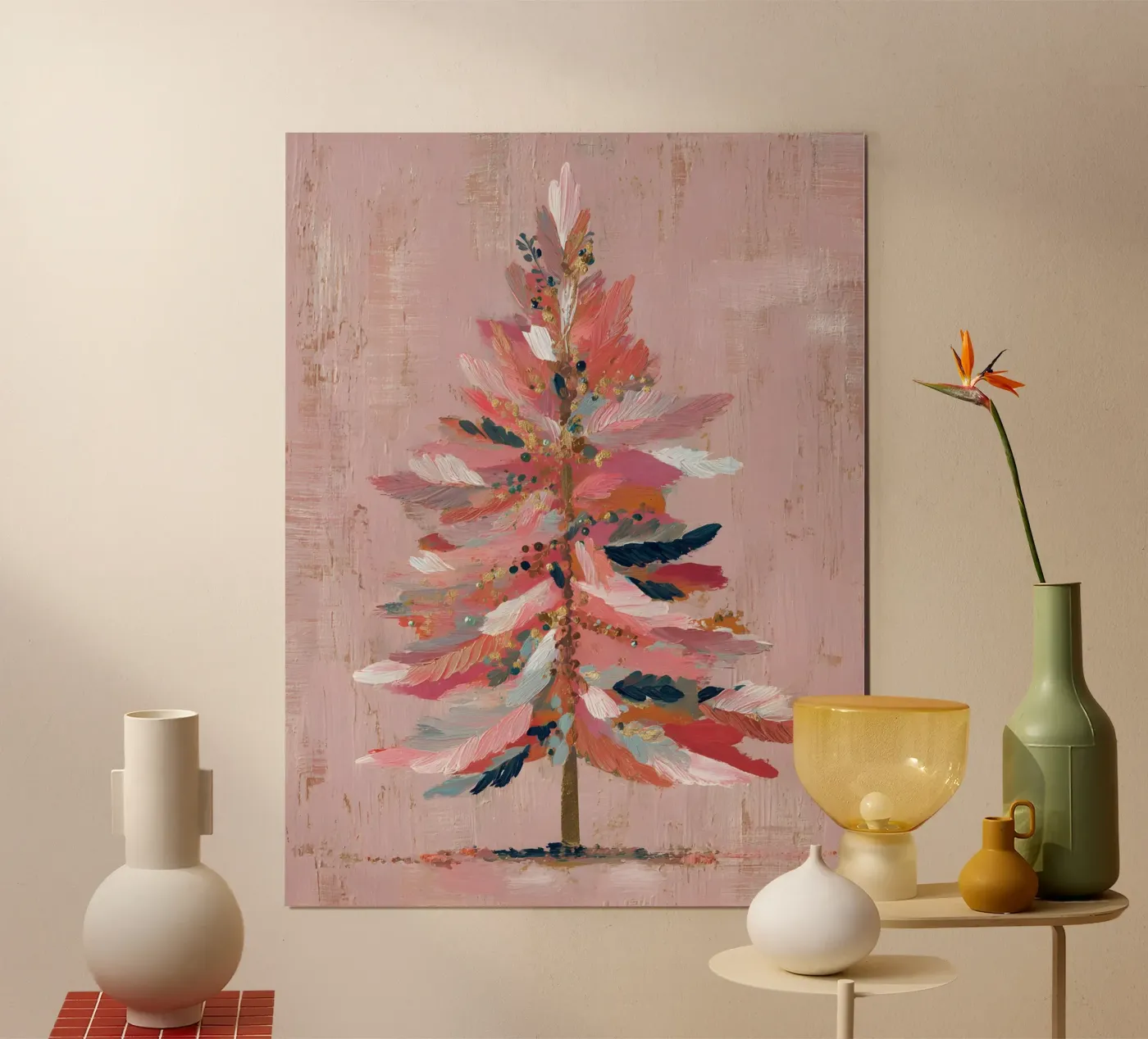 Blush Pine poster by velvetstudio