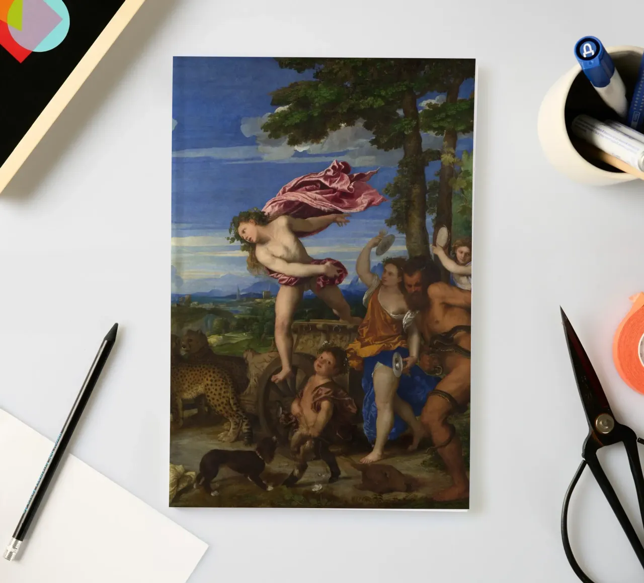 Tiziano - Bacco e Arianna diario da Timeless Artworks