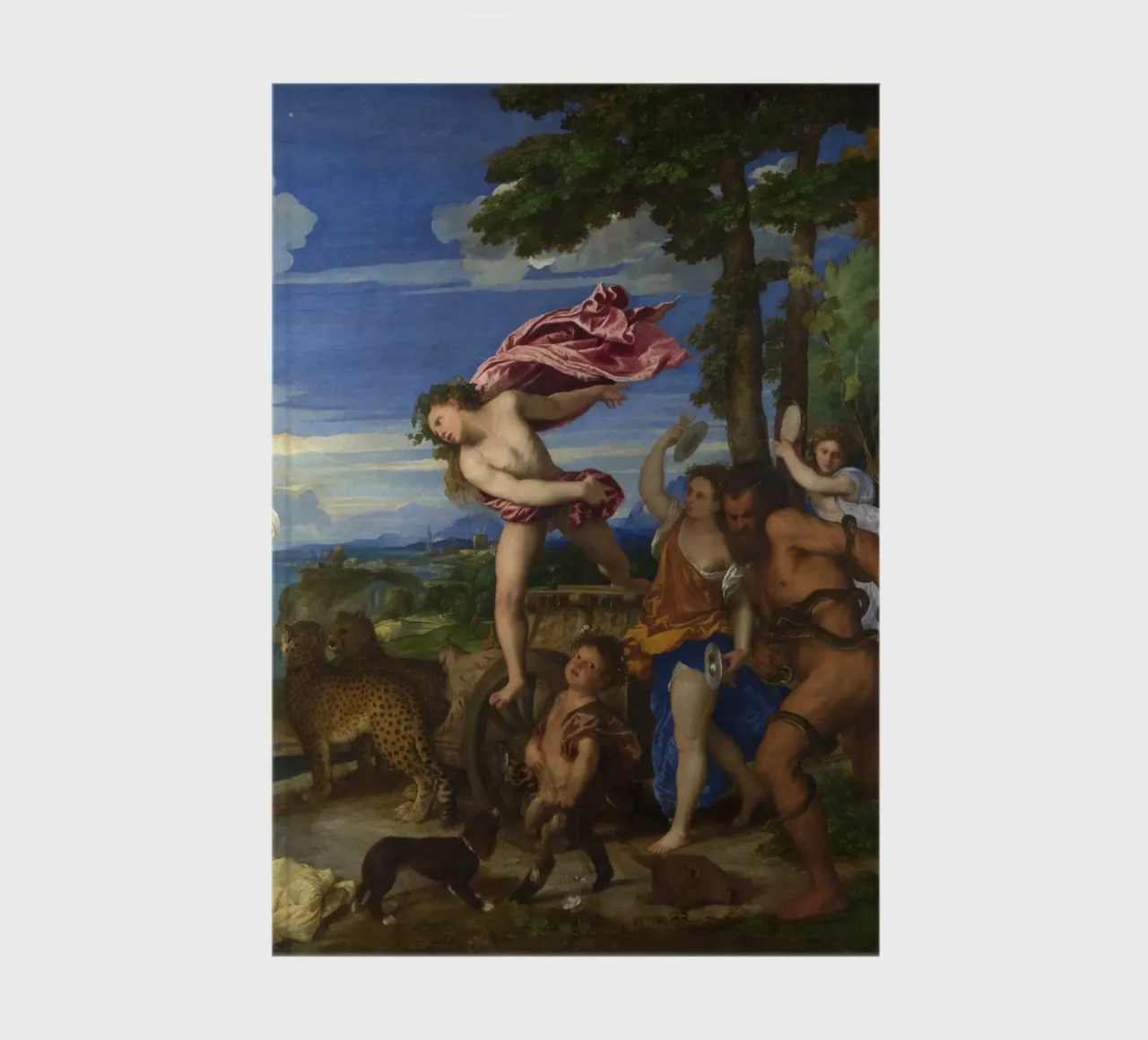 Tiziano - Bacco e Arianna diario da Timeless Artworks