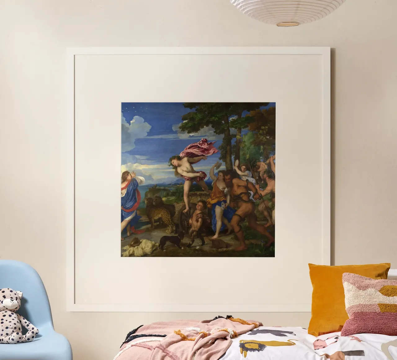 Tizian - Bacchus und Ariadne Hahnemühle von Timeless Artworks