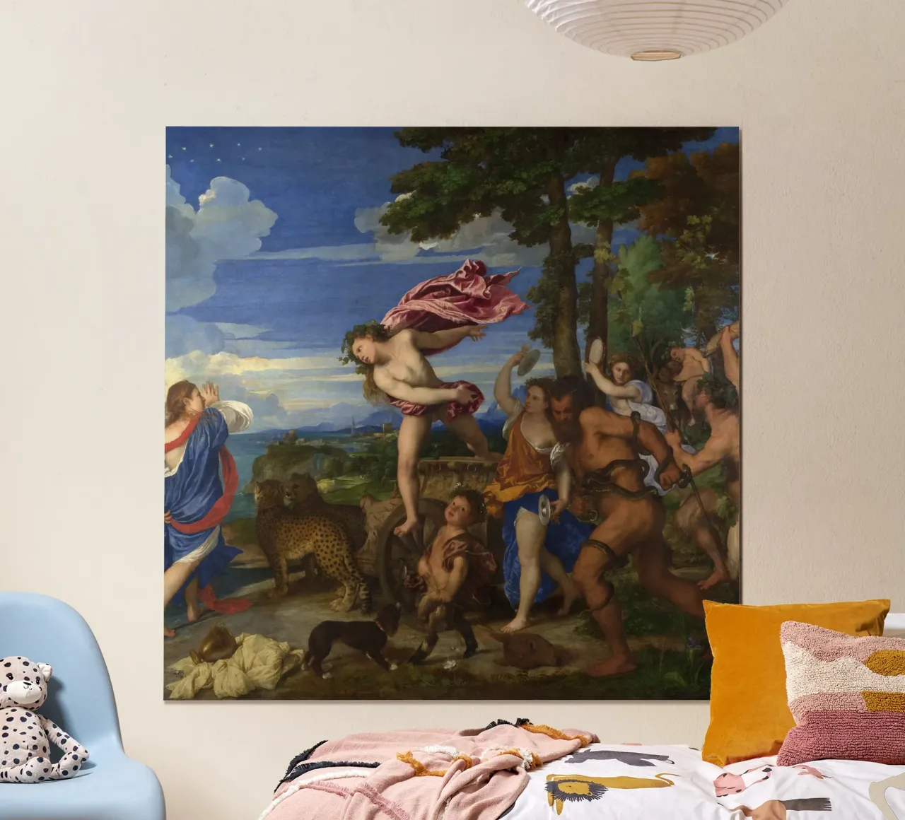 Tizian - Bacchus und Ariadne Hahnemühle von Timeless Artworks