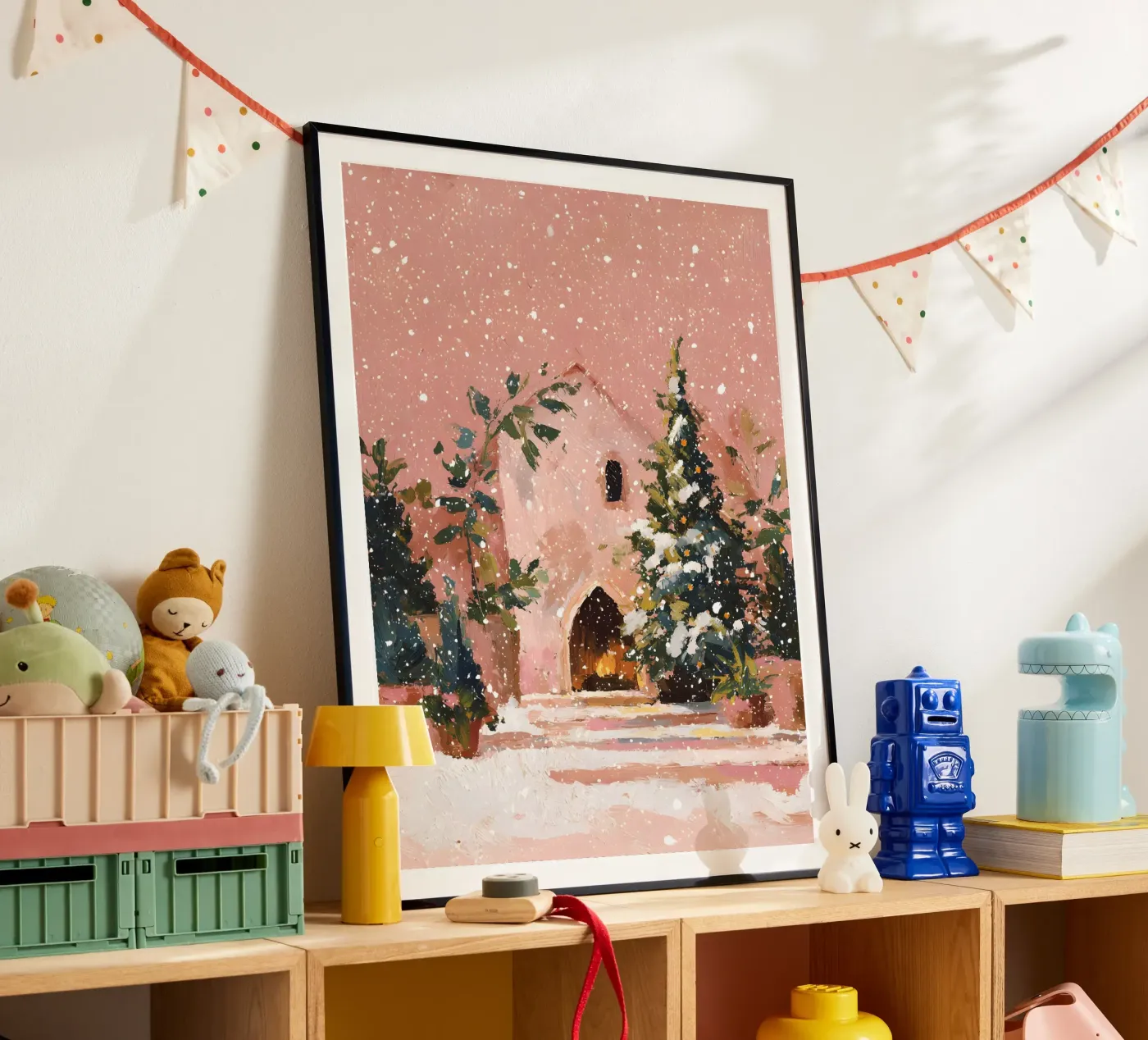 Silent Snow poster by velvetstudio