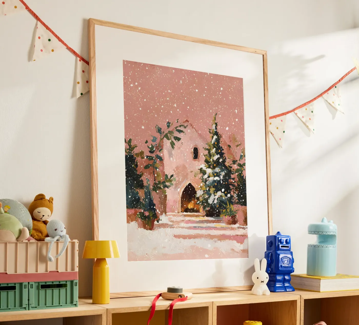 Silent Snow poster by velvetstudio