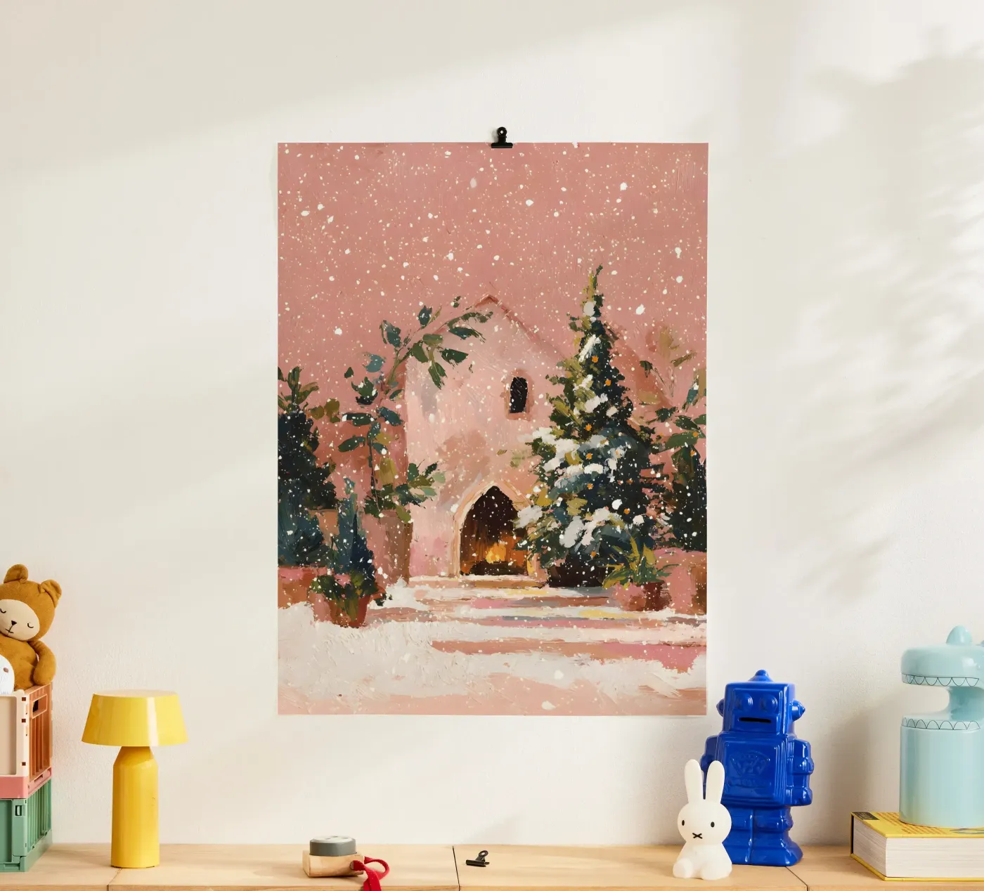 Silent Snow poster by velvetstudio