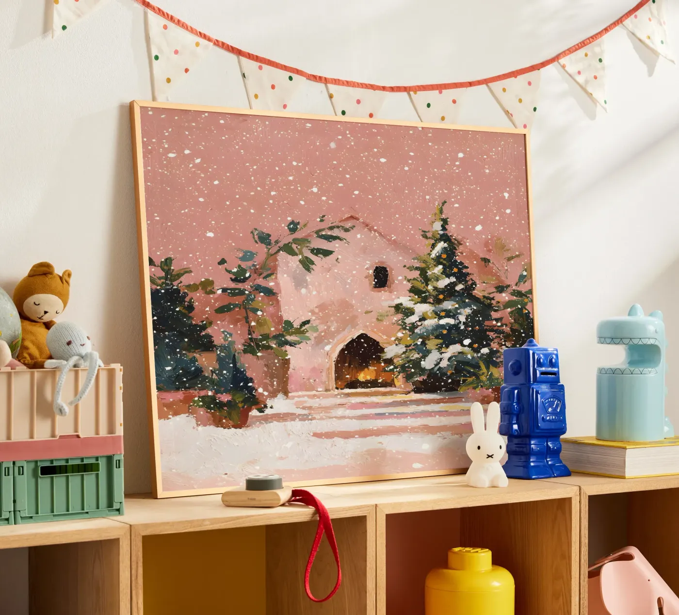 Silent Snow poster by velvetstudio