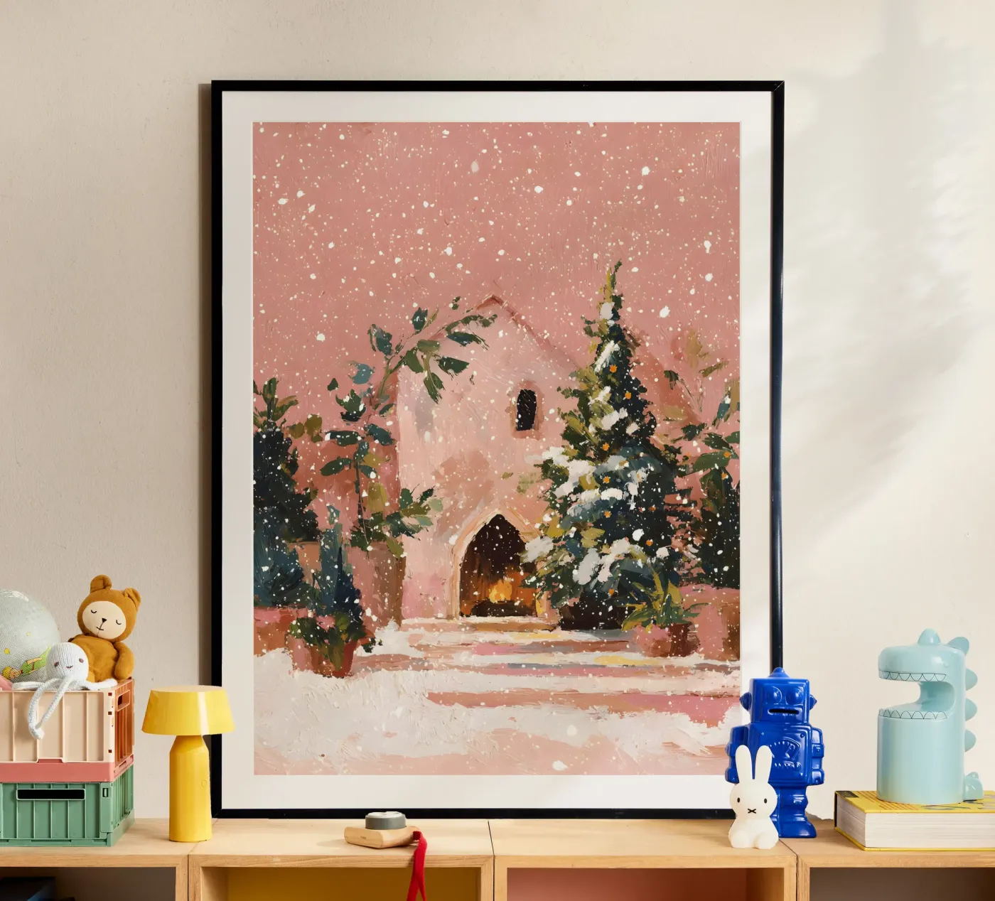 Silent Snow poster by velvetstudio