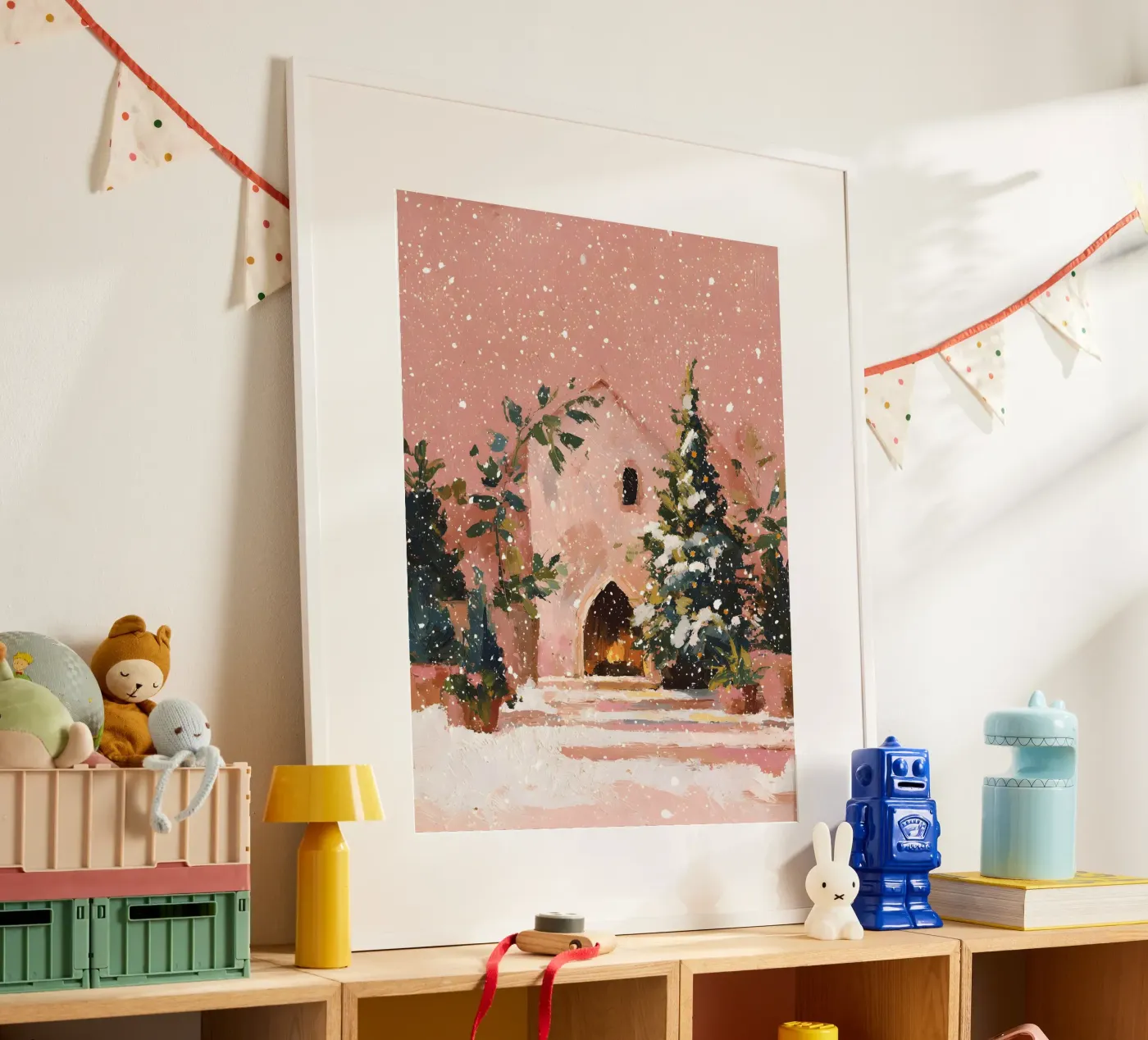 Silent Snow poster by velvetstudio