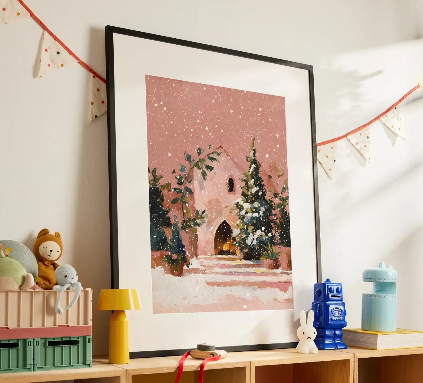 Silent Snow poster by velvetstudio