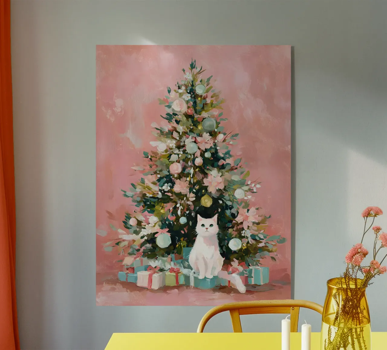 Under the Blush Tree plexiglass da velvetstudio