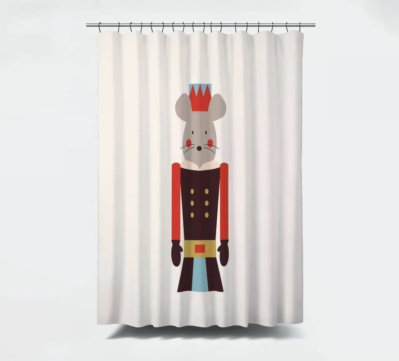 Imp boy shower curtain by janamossmann