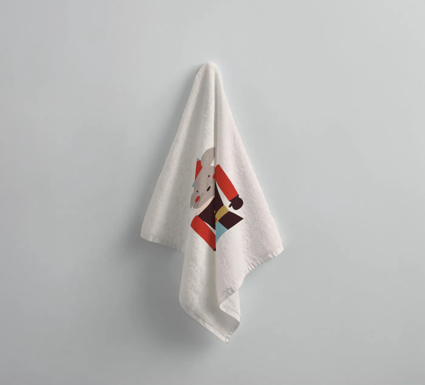 Imp jongen badhanddoek van janamossmann