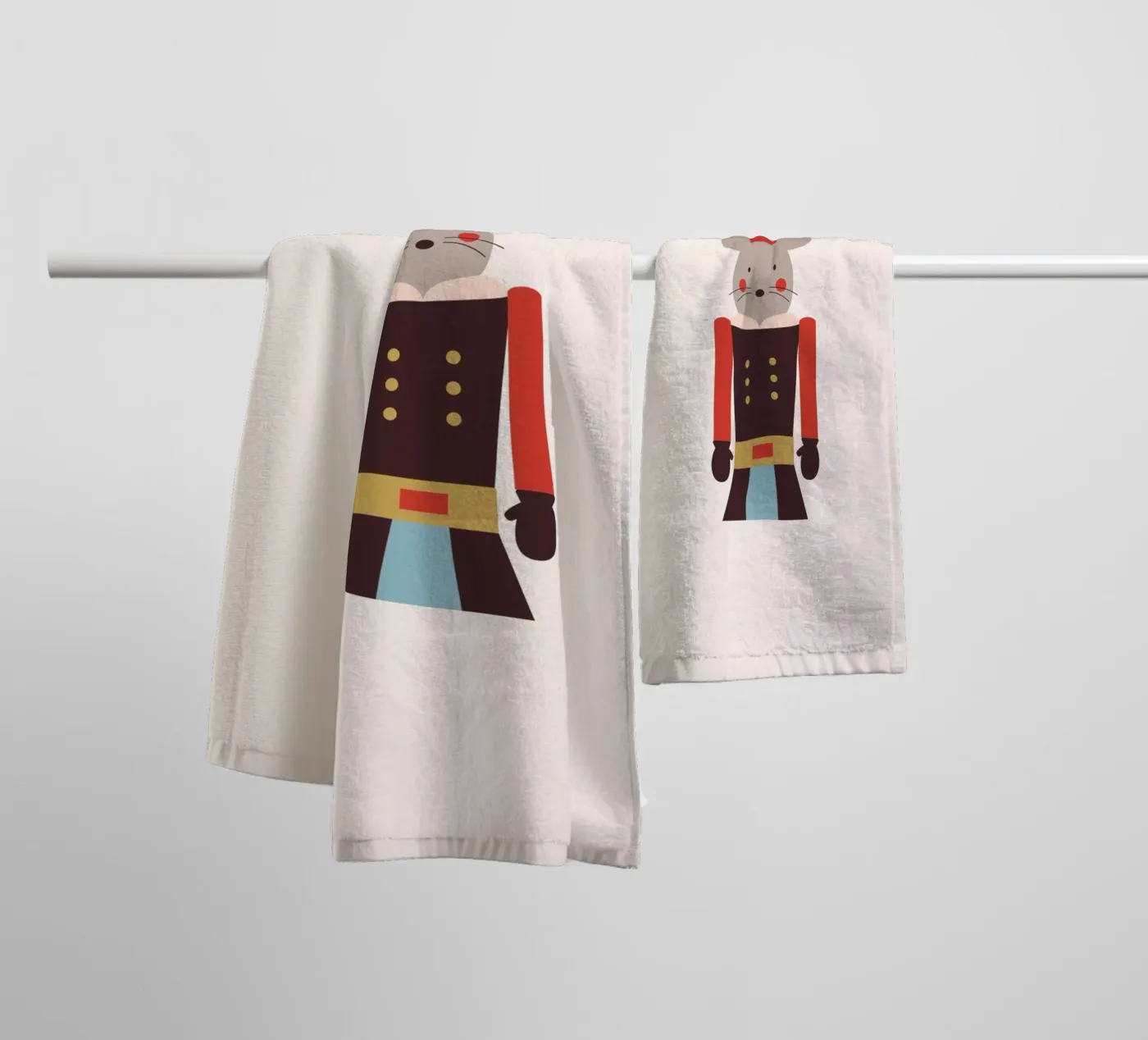 Imp jongen badhanddoek van janamossmann