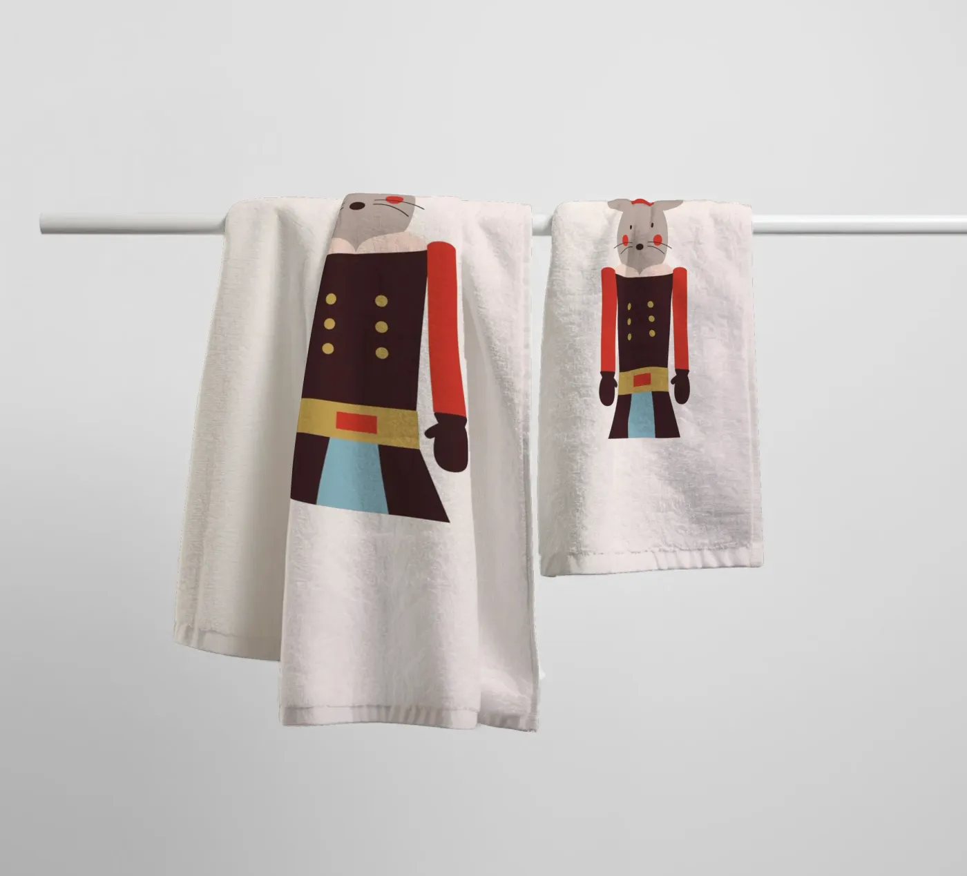 Imp jongen badhanddoek van janamossmann