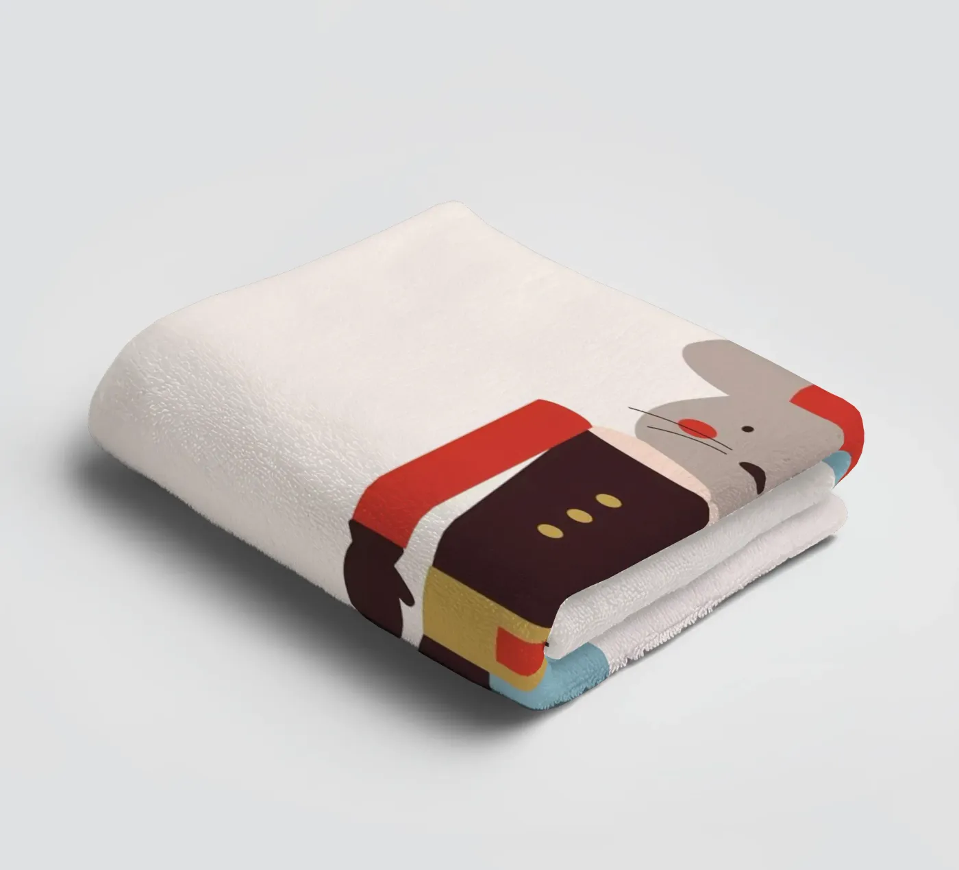 Imp jongen badhanddoek van janamossmann