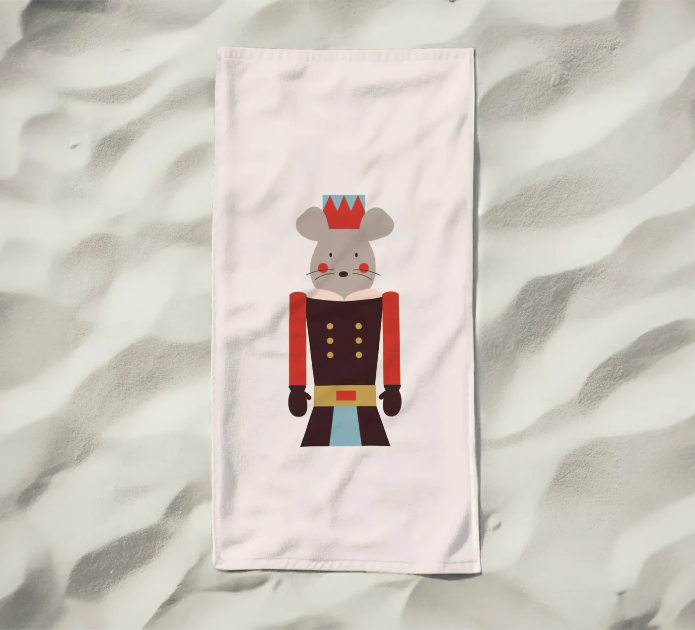 Imp jongen strandhanddoek van janamossmann