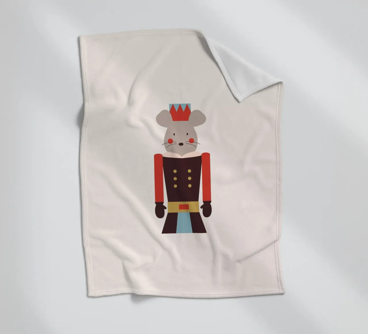 Imp boy fleece blanket by janamossmann