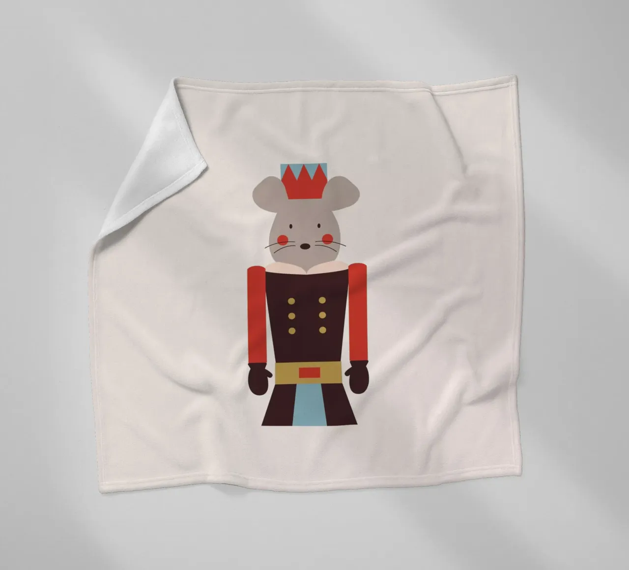 Imp boy fleece blanket by janamossmann