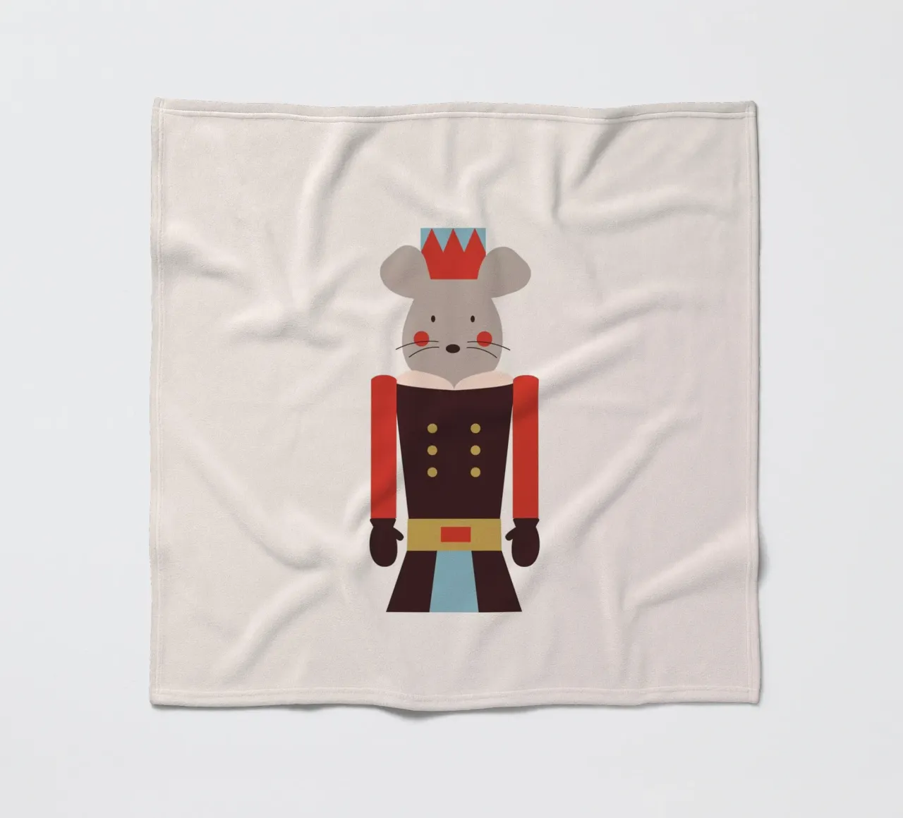 Imp boy fleece blanket by janamossmann