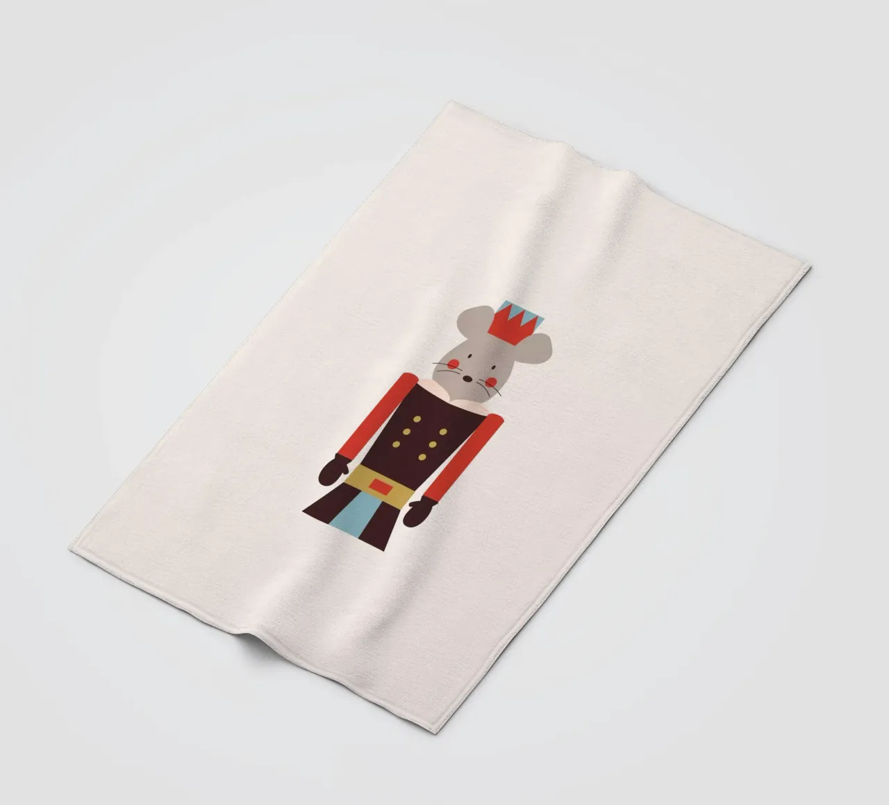 Imp boy fleece blanket by janamossmann