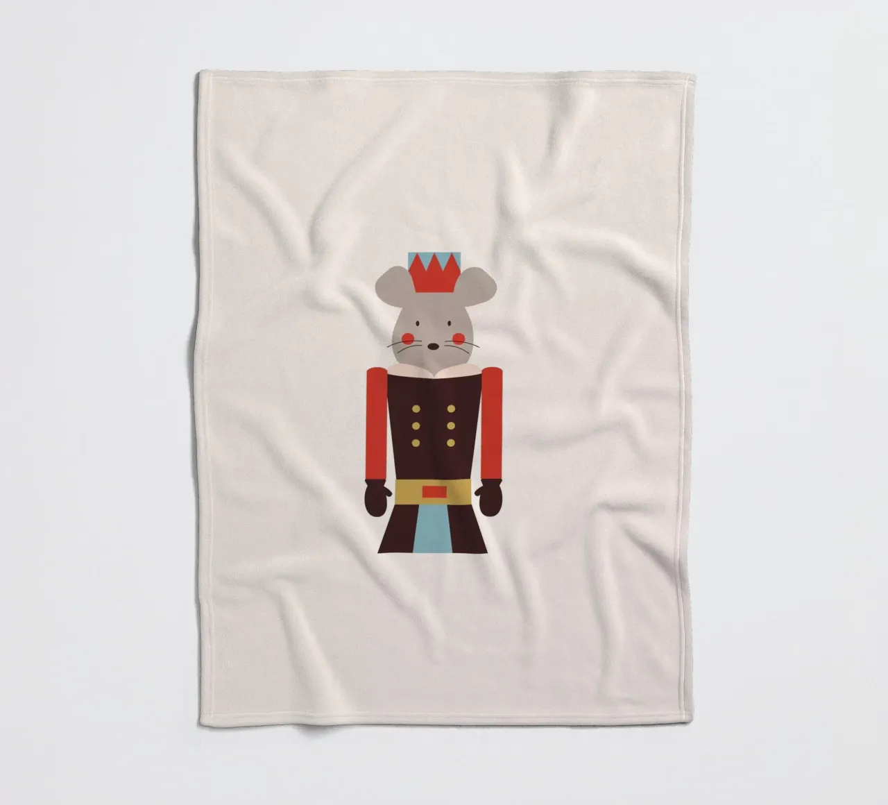 Imp boy fleece blanket by janamossmann