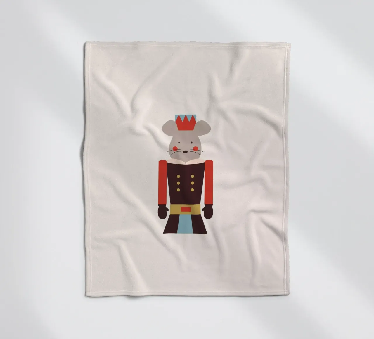 Imp boy fleece blanket by janamossmann