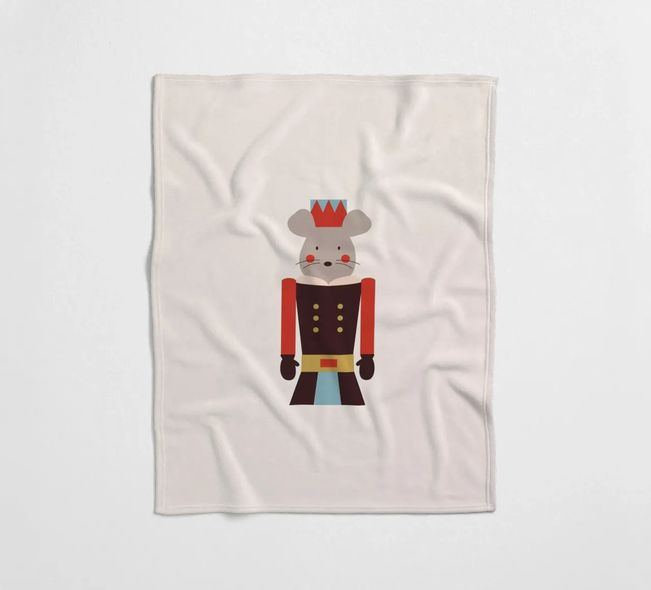Imp boy fleece blanket by janamossmann