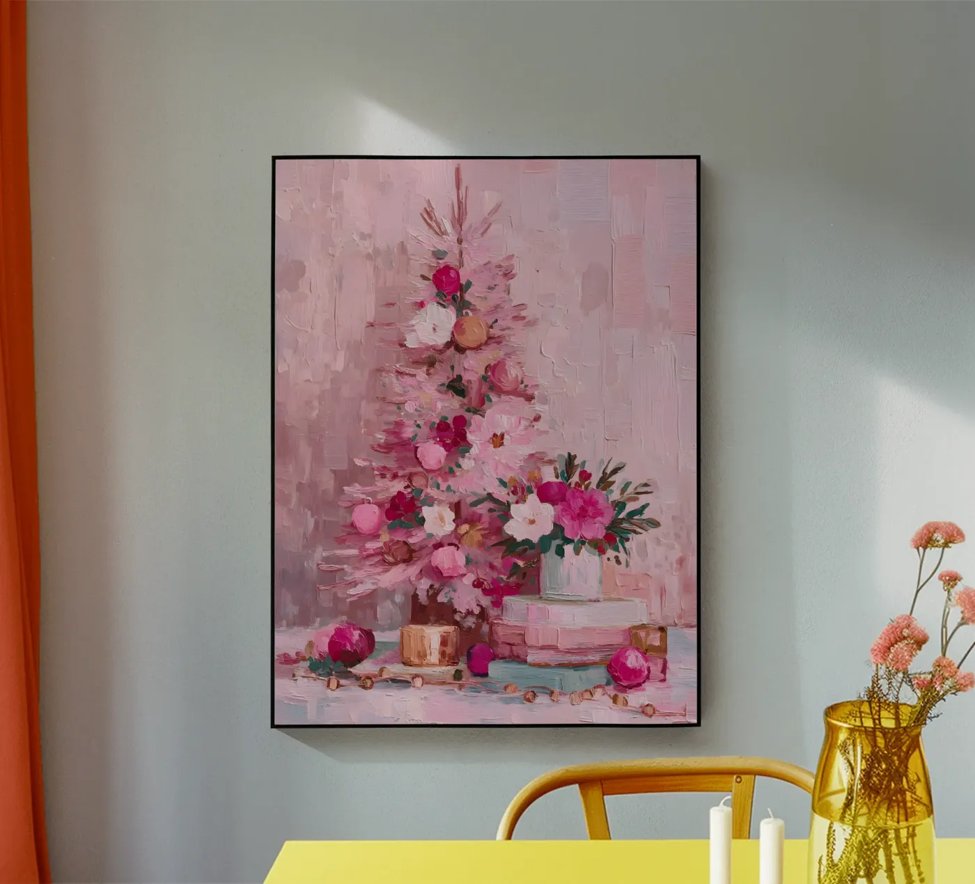 Blush Celebration acrylic glass by velvetstudio