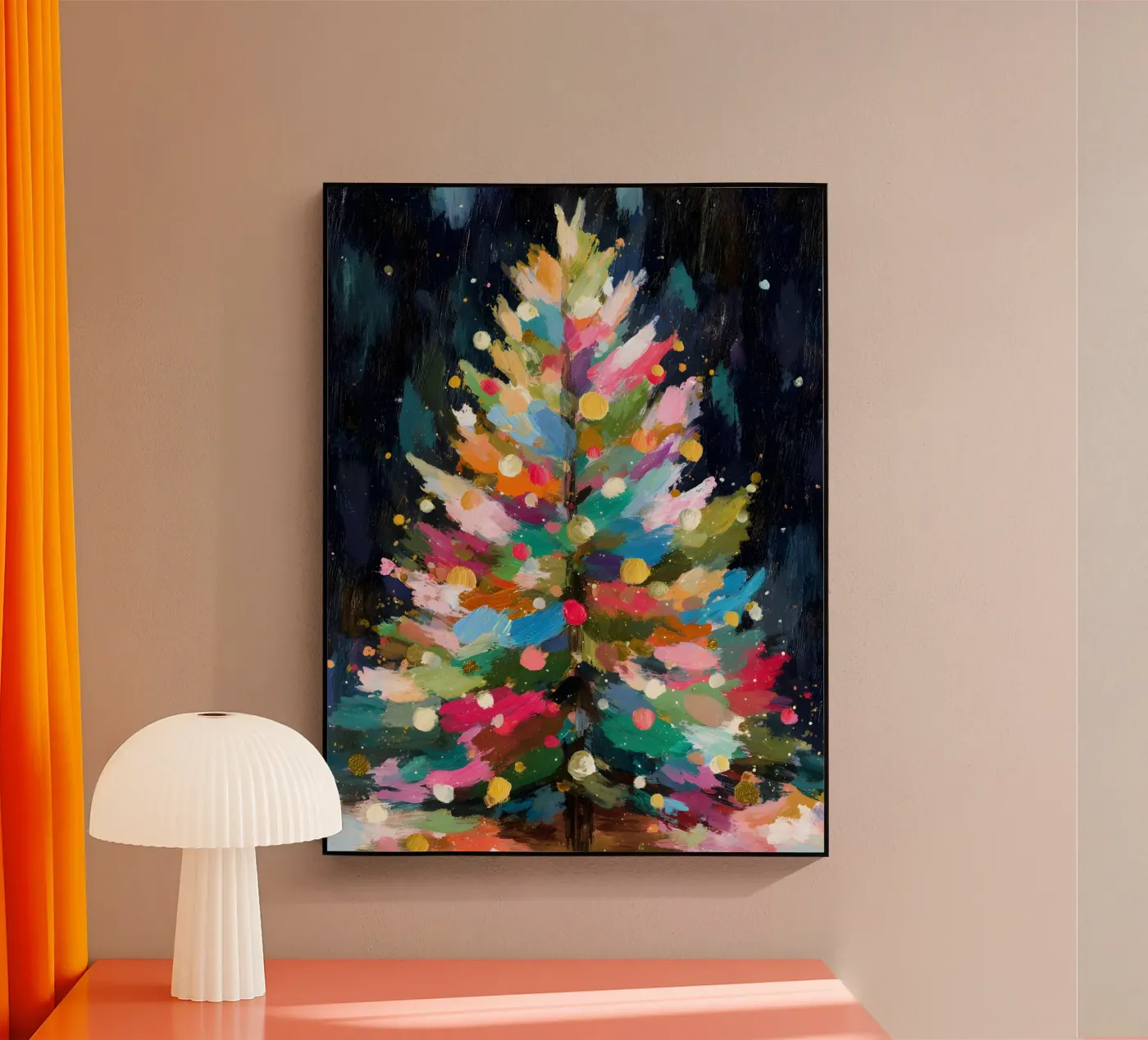 Starry Night Tree acryl van velvetstudio