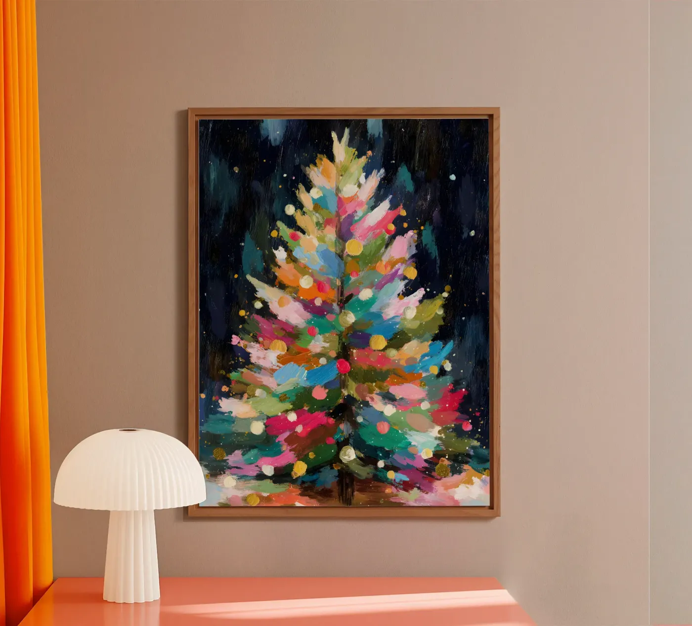 Starry Night Tree pannello forex da velvetstudio