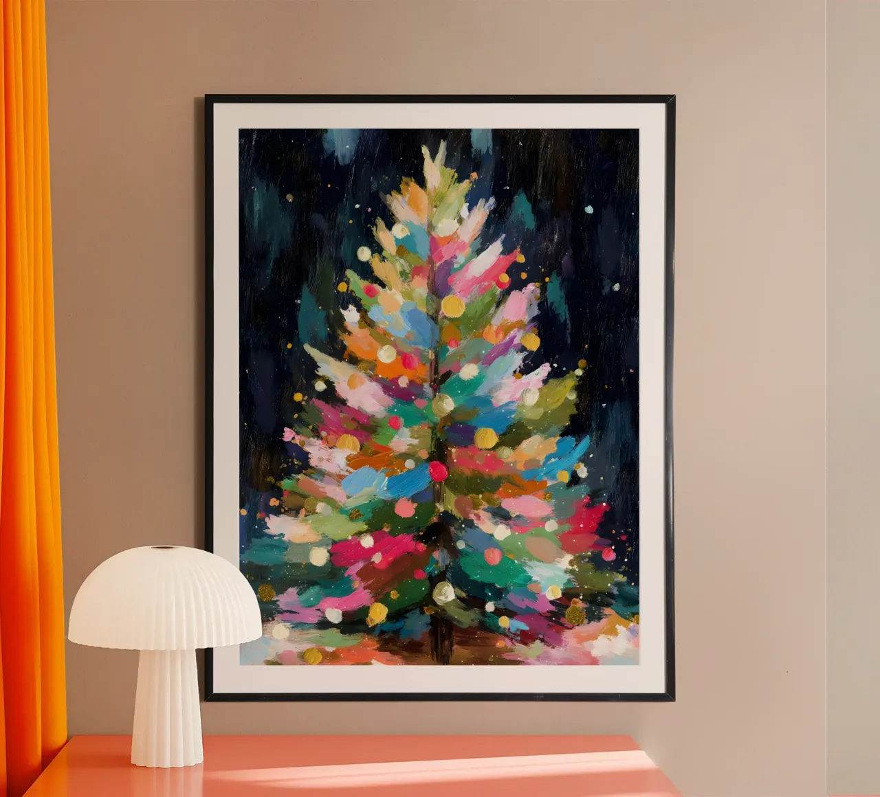 Starry Night Tree poster da velvetstudio