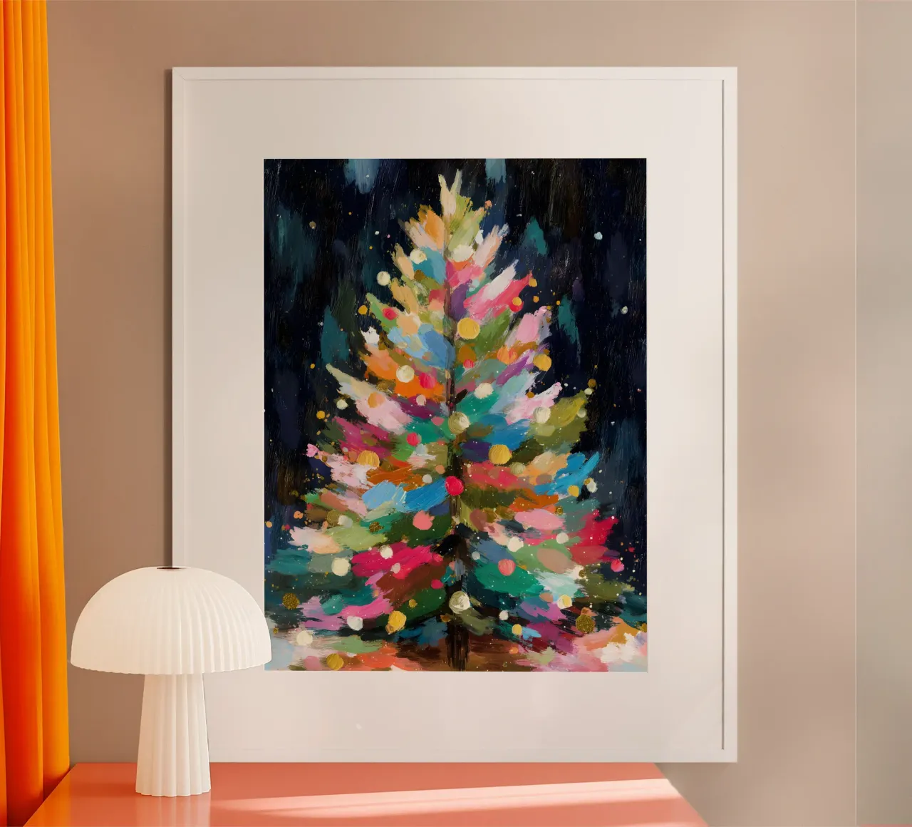Starry Night Tree poster da velvetstudio
